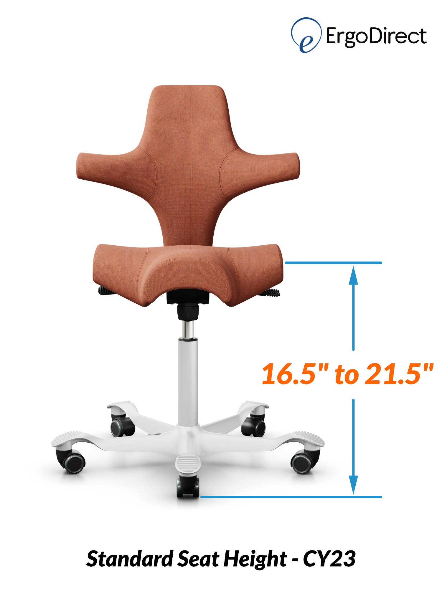 Standard Cylinder CY23 (Seat Height: 16.5" - 21.5")